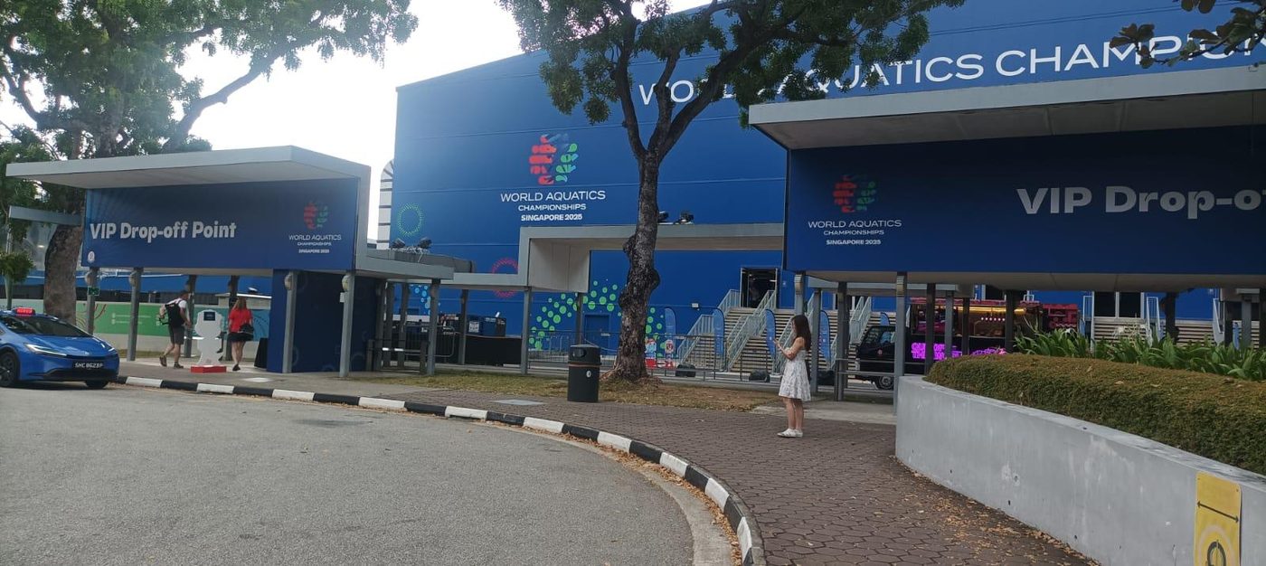 World Aquatics Championships Singapore 2025 venue at the WCH Arena